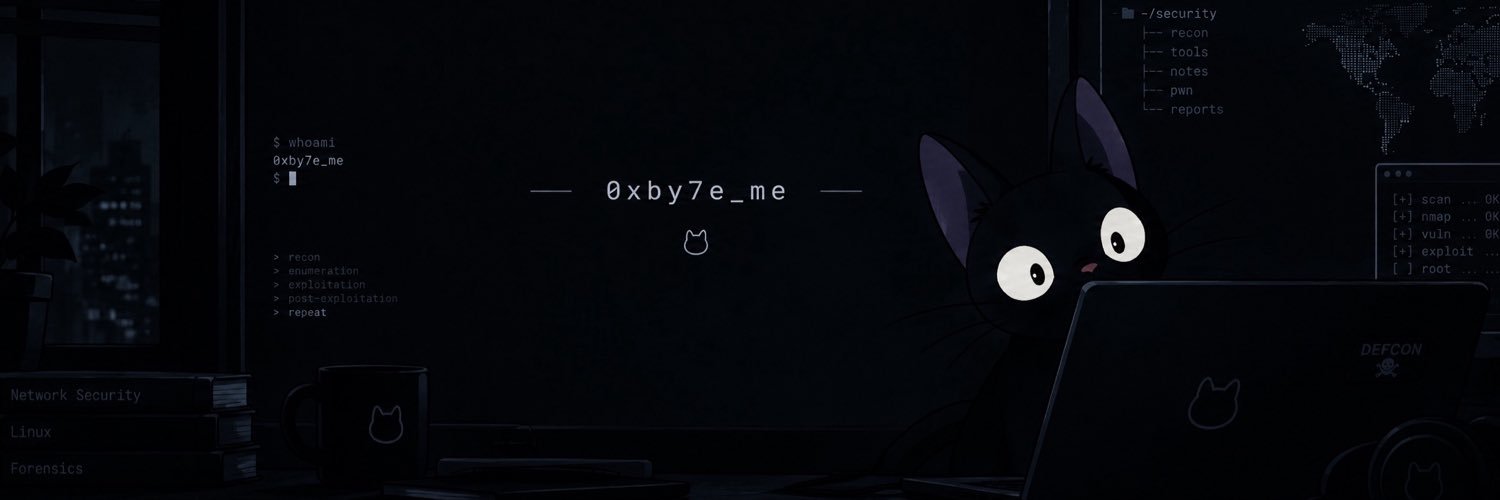 0xby7e_me's profile banner image