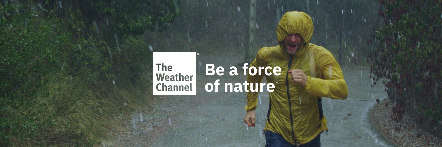 The Weather Channel banner