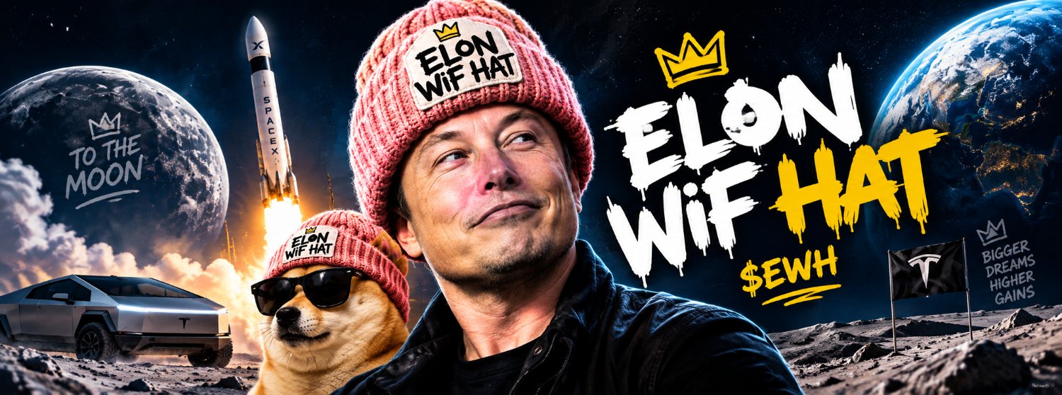 ElonWifHat_Coin's profile banner image