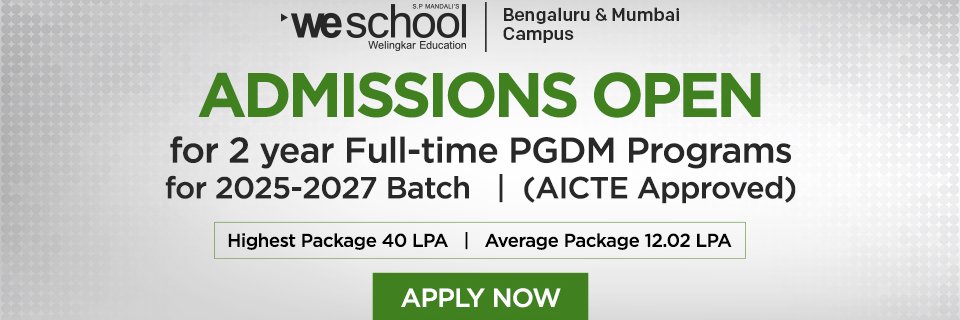 Welingkar Institute banner