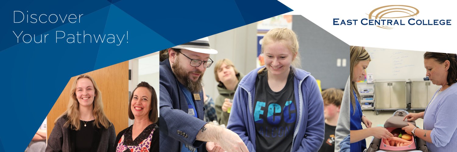 East Central College banner