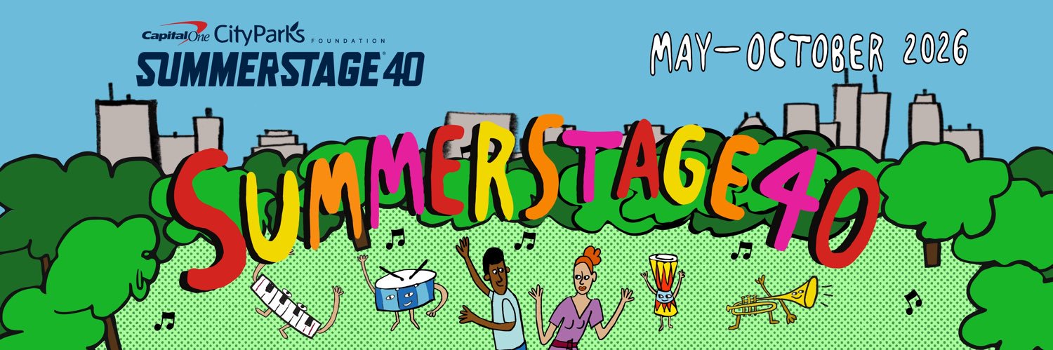 SummerStage's profile banner image