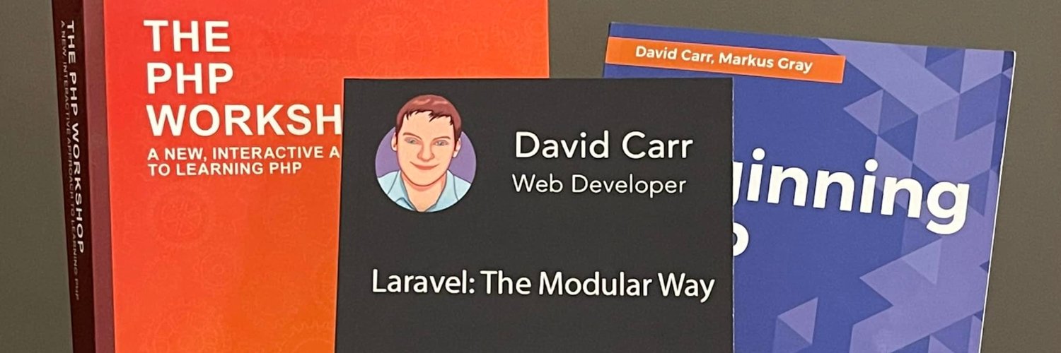 David Carr banner