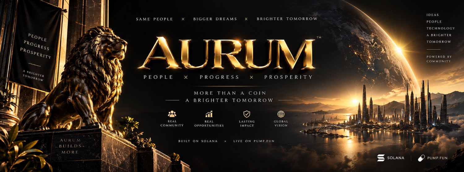 AurumCoinSol's profile banner image