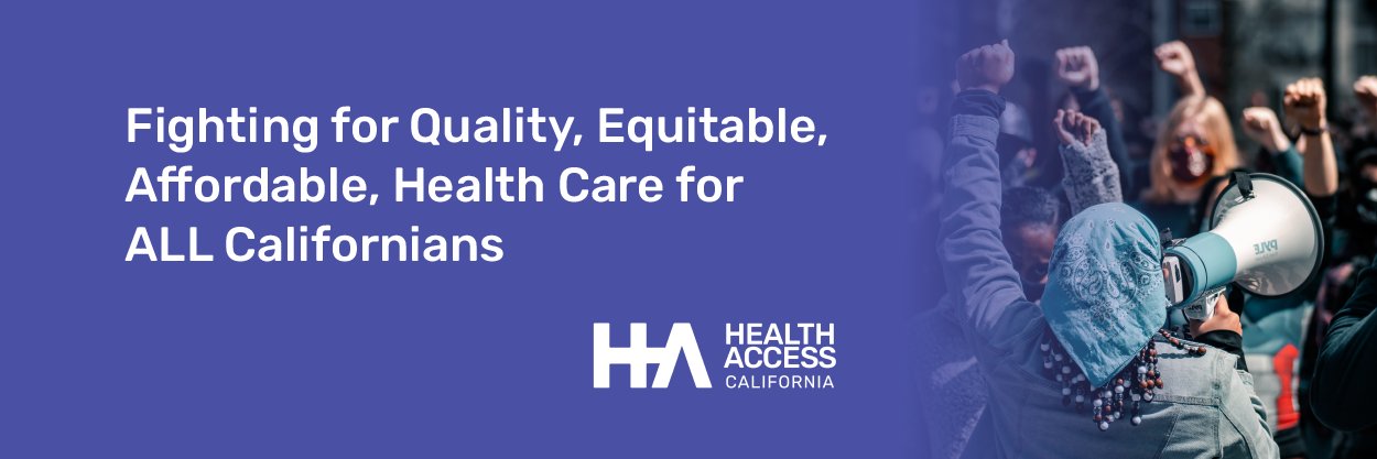 Health Access CA's banner