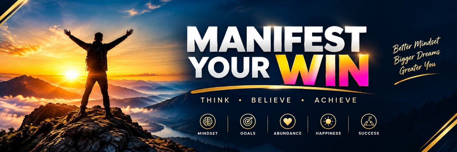ManifestYourWin's profile banner image