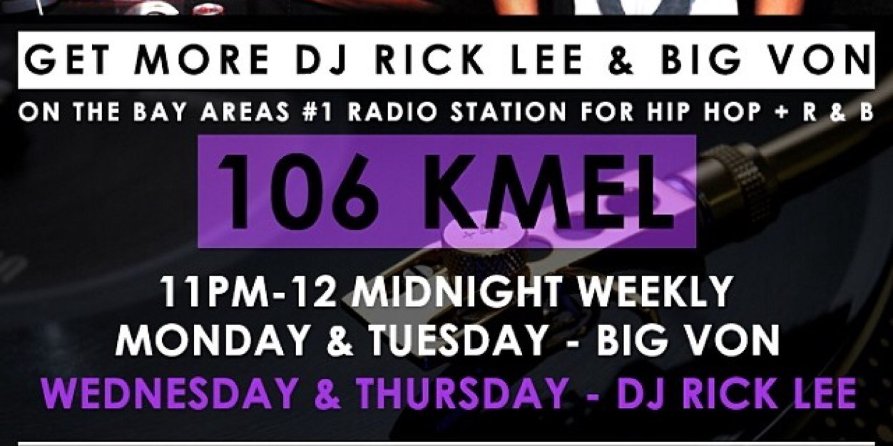 Rick Lee SBC 106KMEL banner