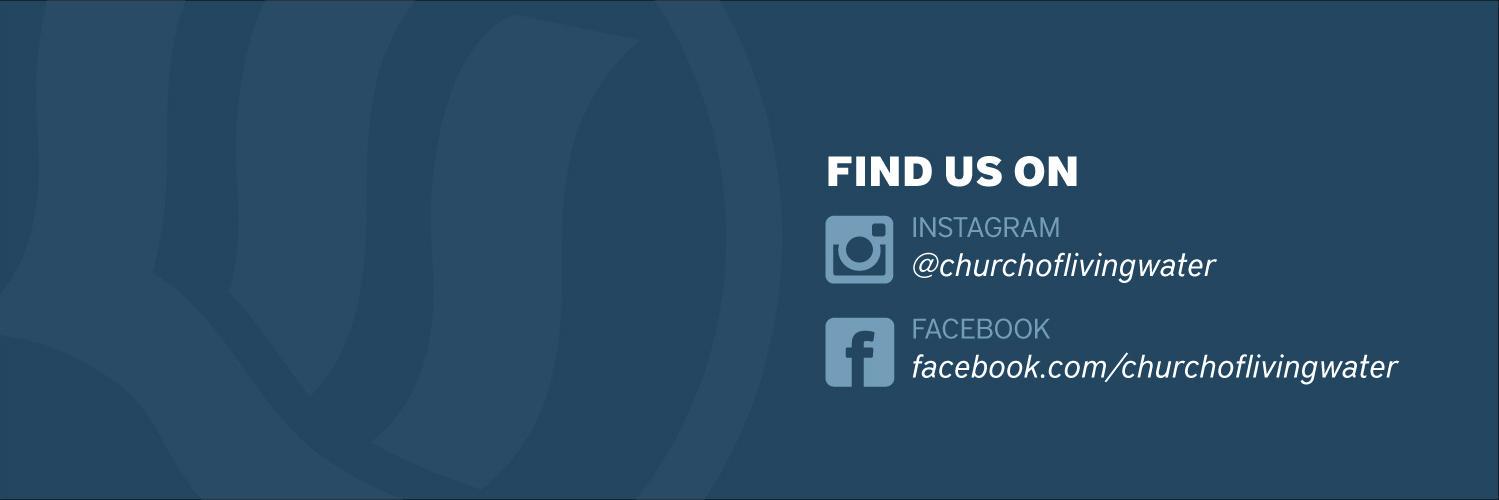 Living Water banner