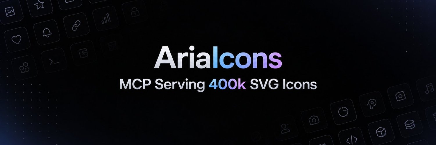 AriaIcons's profile banner image