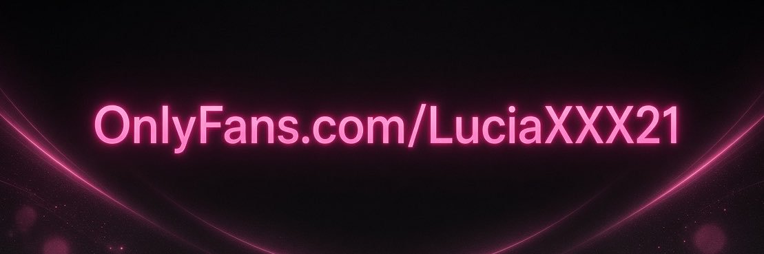 LuciaOFXXX's profile banner image