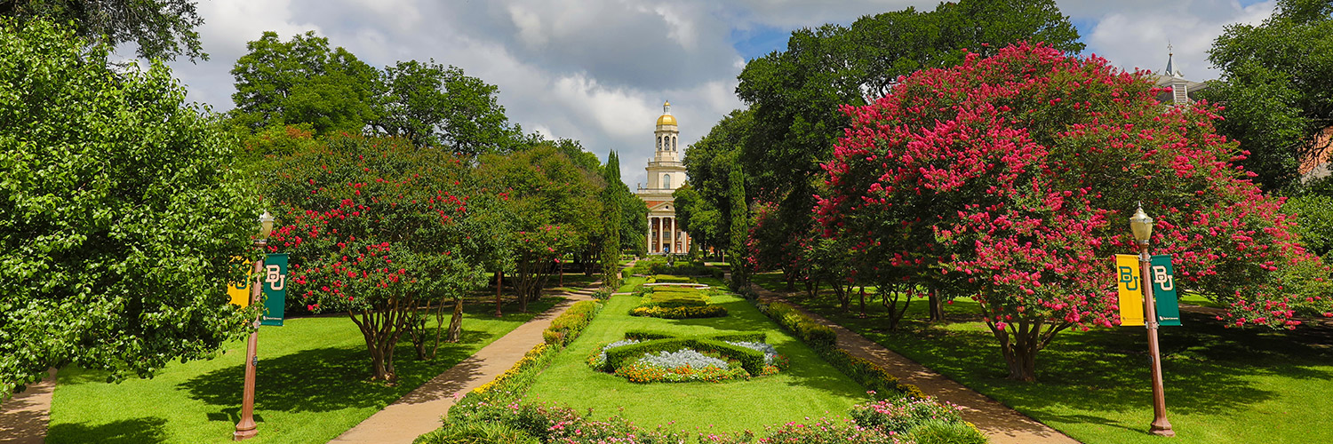 Baylor University's banner
