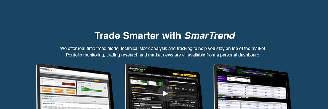 SmarTrend's profile banner image
