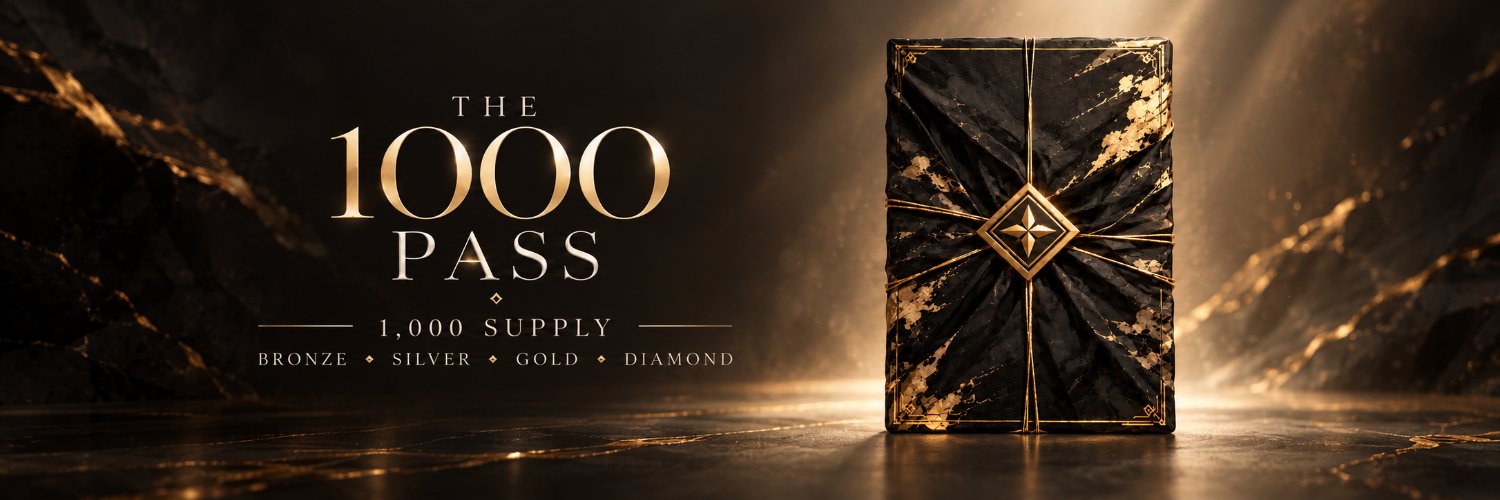 1000PassNFT's profile banner image