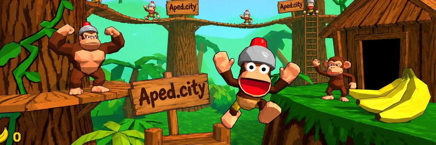 ApedCity's profile banner image
