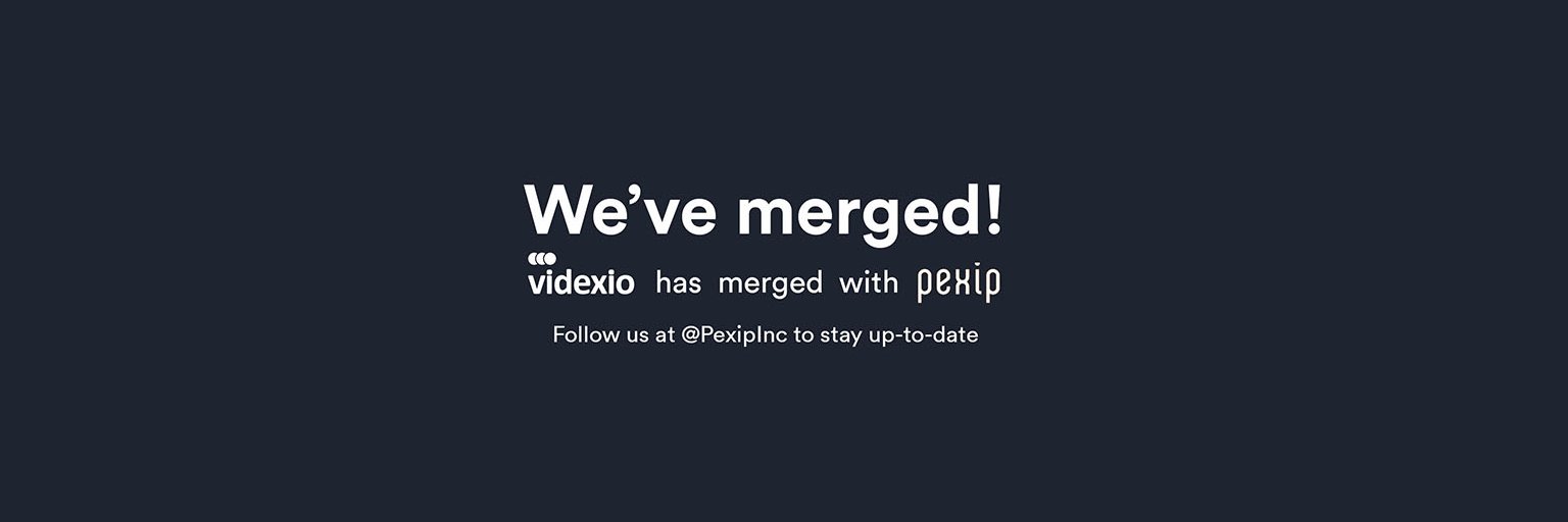 Videxio, a Pexip service banner
