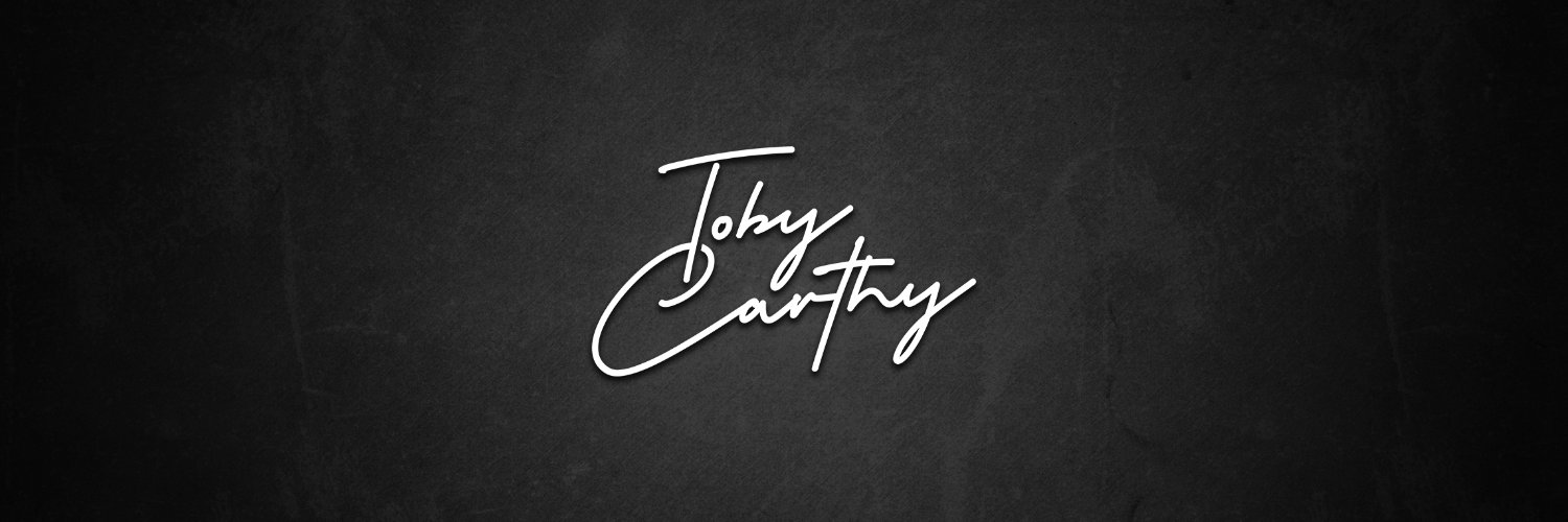 Toby Carthy banner