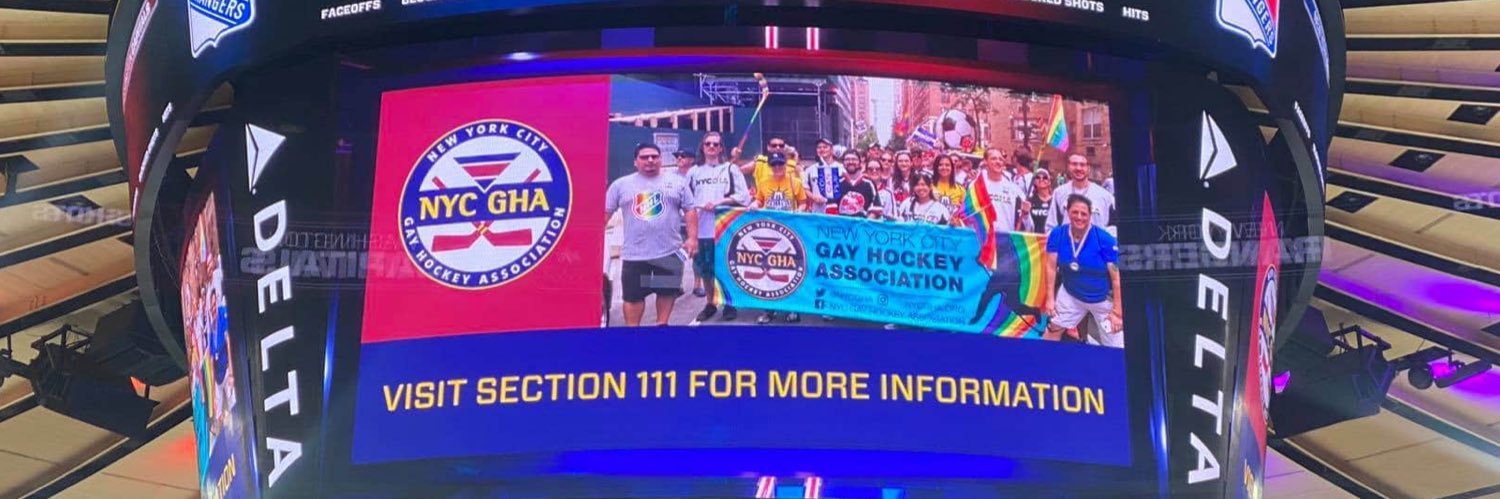 NYC Gay Hockey banner