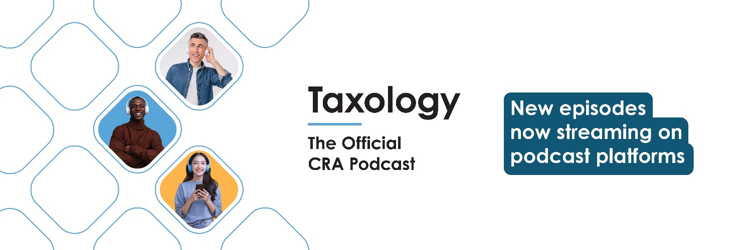 Canada Revenue Agency's banner
