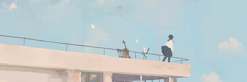 Twitter banner for @braided