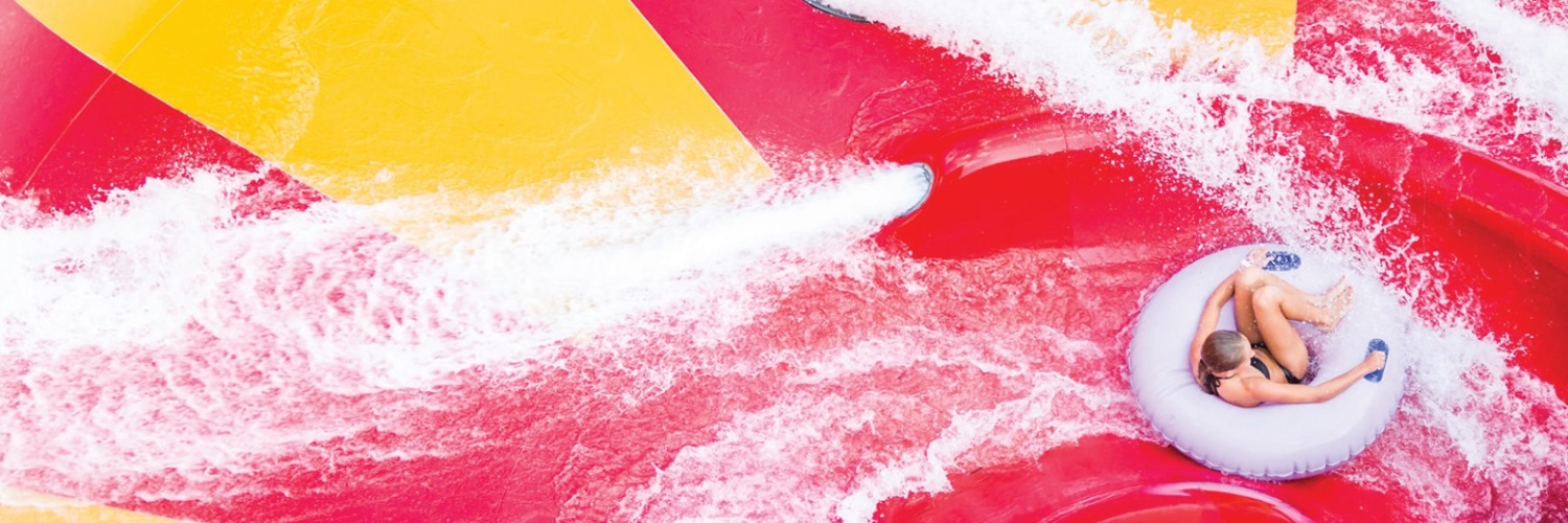 Deep River Waterpark banner