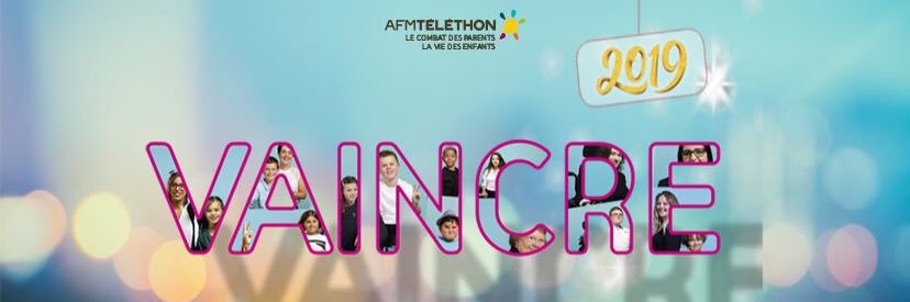 Téléthon Paris banner