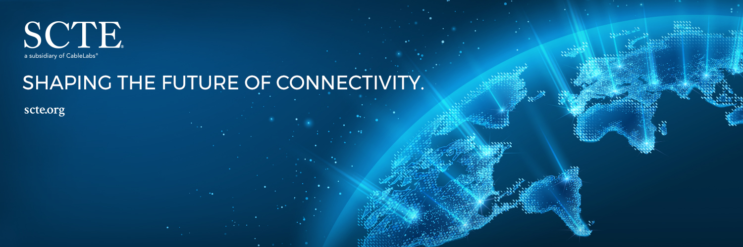 SCTE® a subsidiary of CableLabs® banner