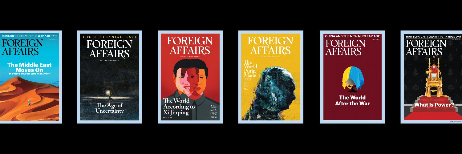 Foreign Affairs Profile Banner