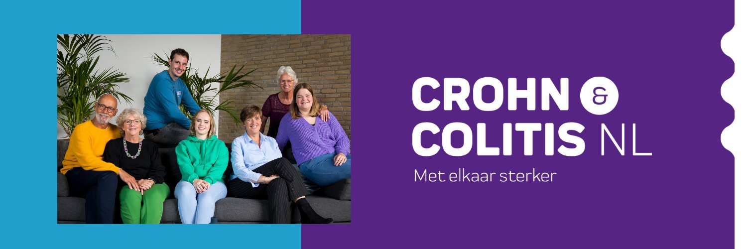 Crohn & Colitis NL banner