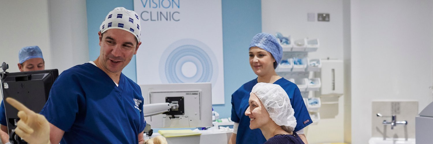 London Vision Clinic banner