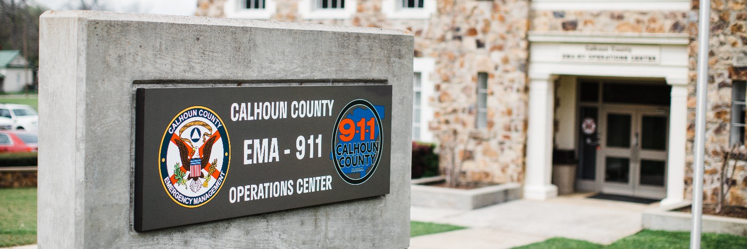 Calhoun County EMA banner