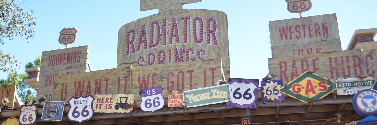 a** banner