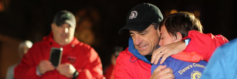 Dave McGillivray's banner