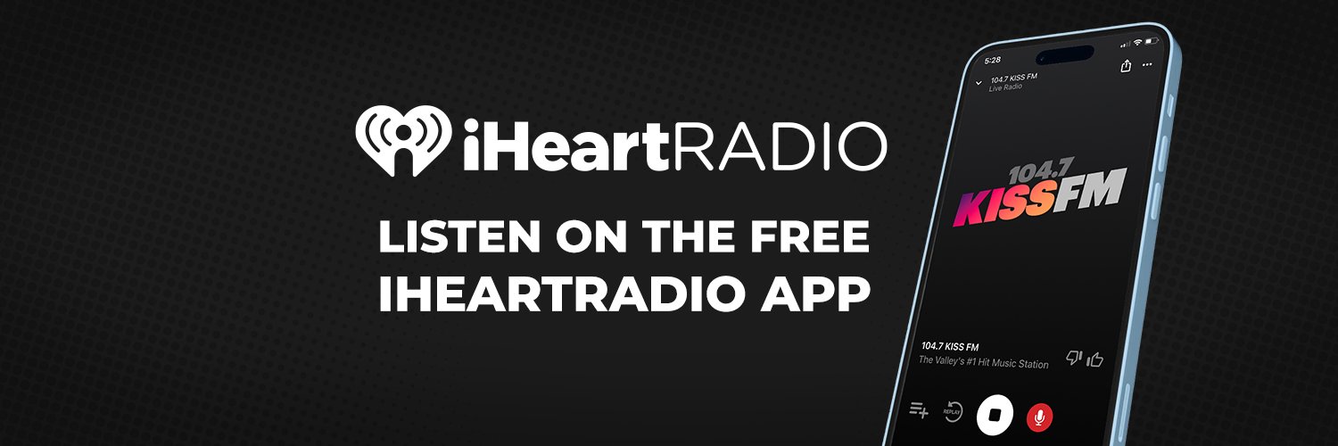 104.7 KISS FM banner