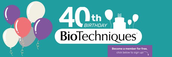 MyBioTechniques Profile Banner