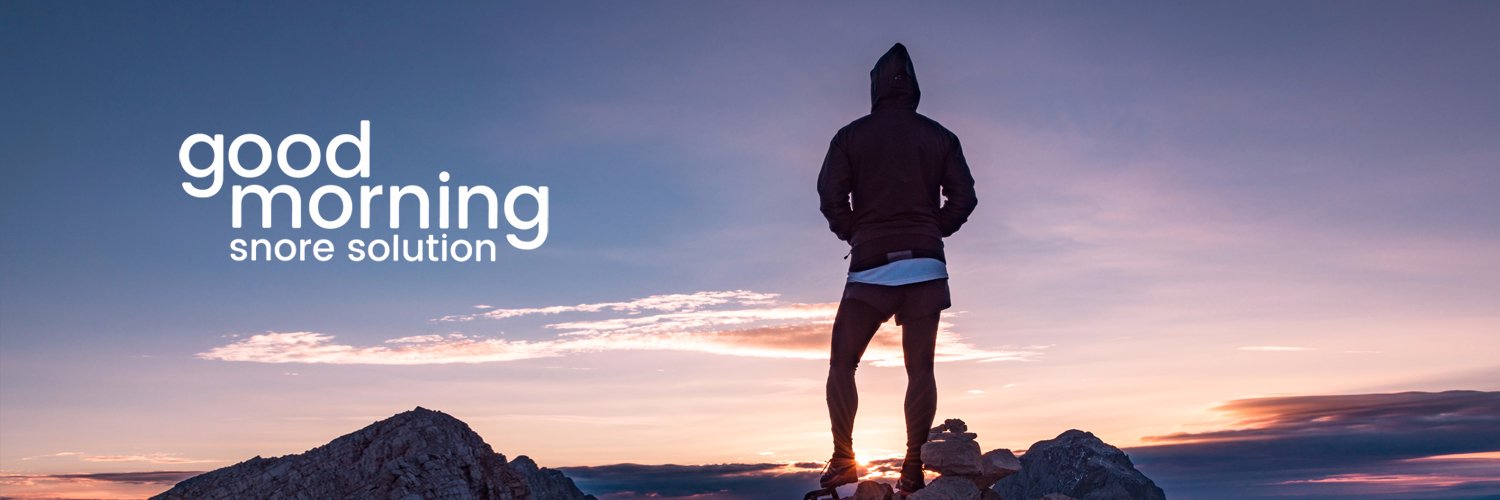 Good Morning Snore Solution banner