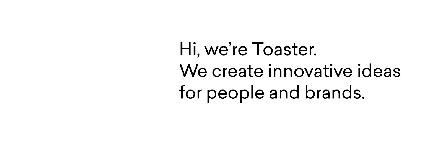 Toaster banner