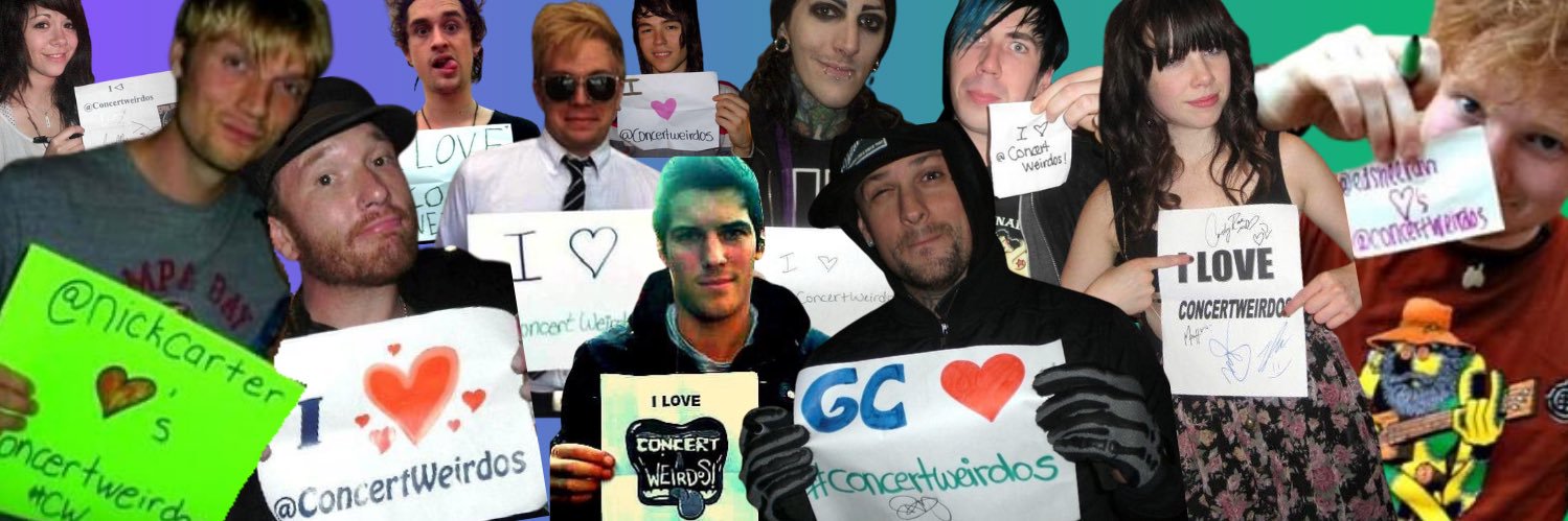 Concert Weirdos banner