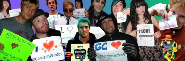 ConcertWeirdos Profile Banner