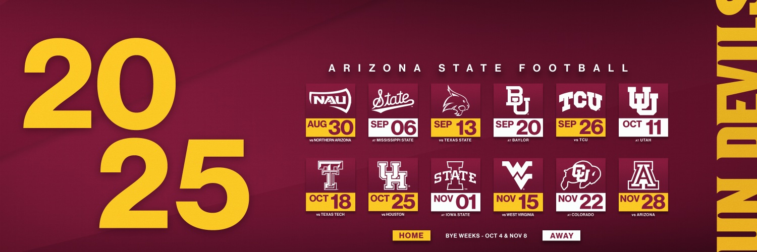 Sun Devil Football's banner