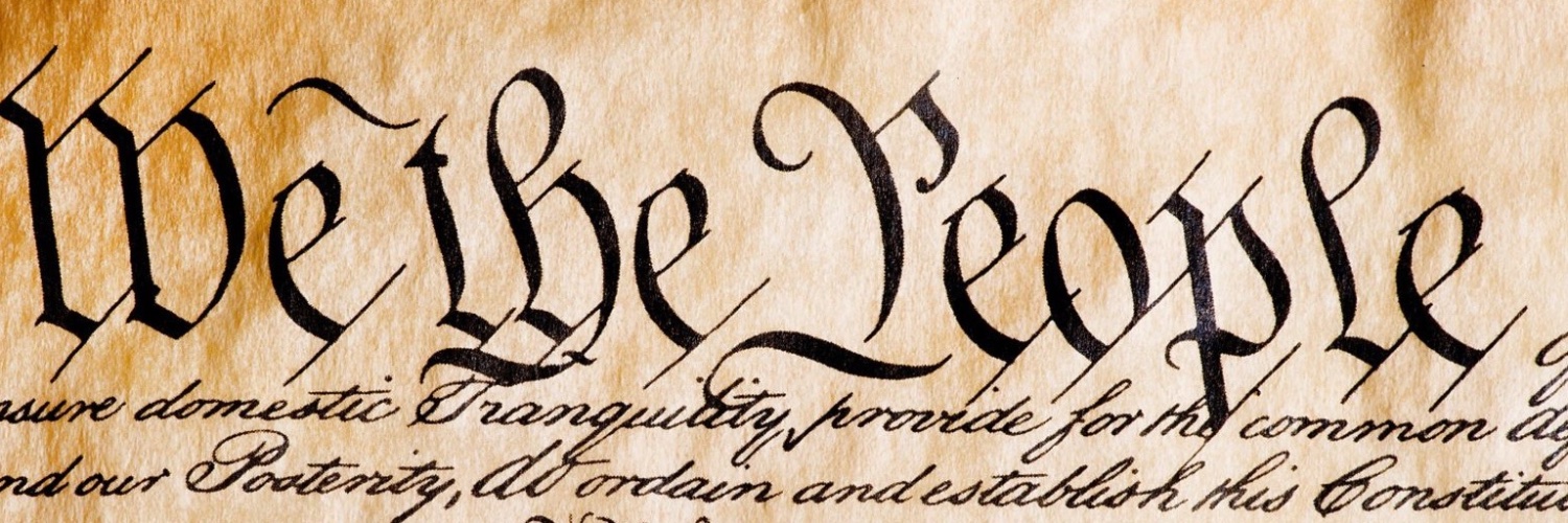 US Constitution - flawed. Better than most.  banner