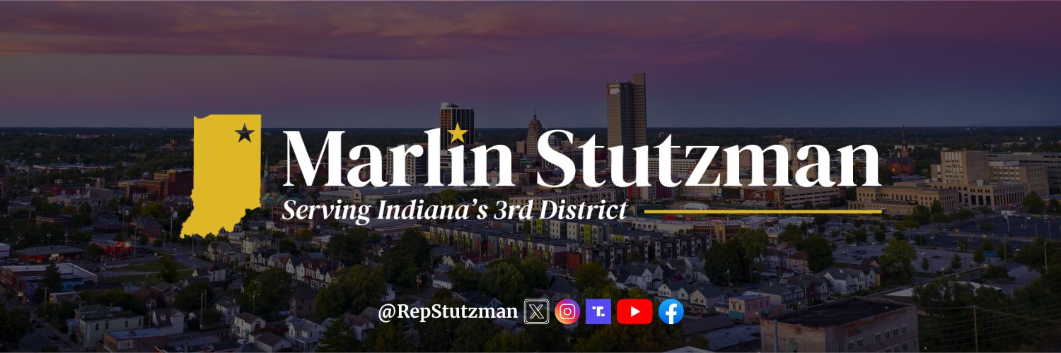 Rep. Marlin Stutzman's banner