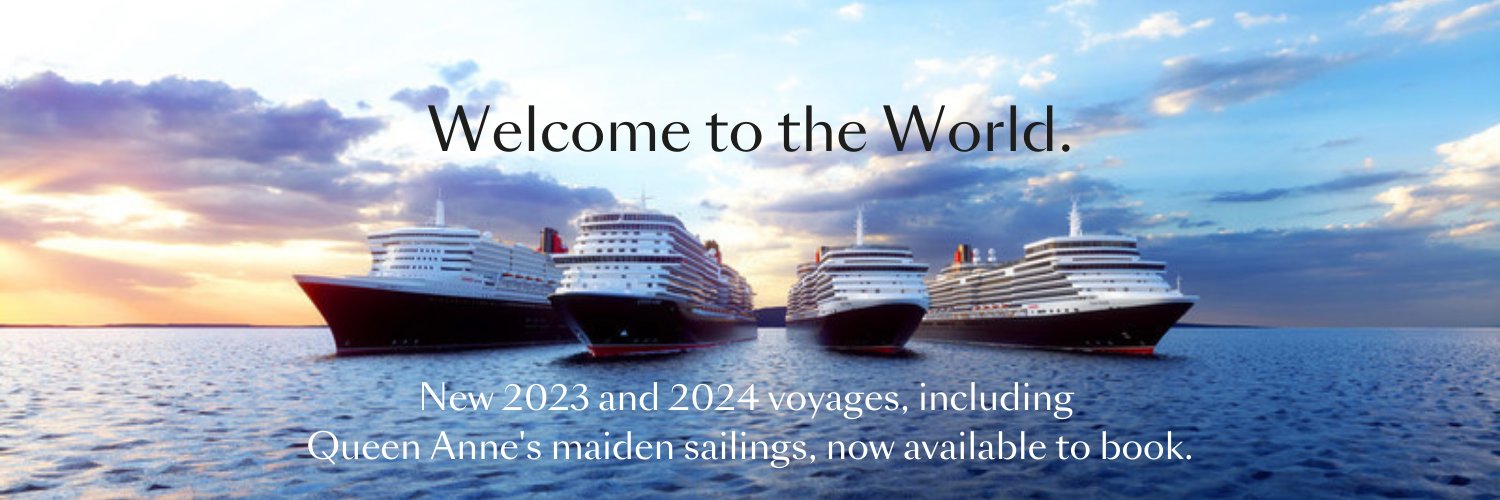 Cunard Agent Sales banner
