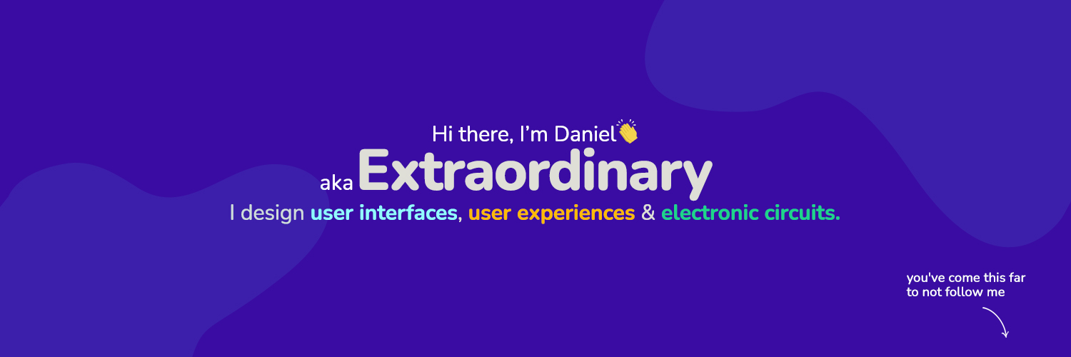 Daniel Extraordinary banner