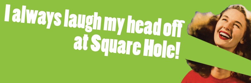 Square Hole Comedy Sheffield banner