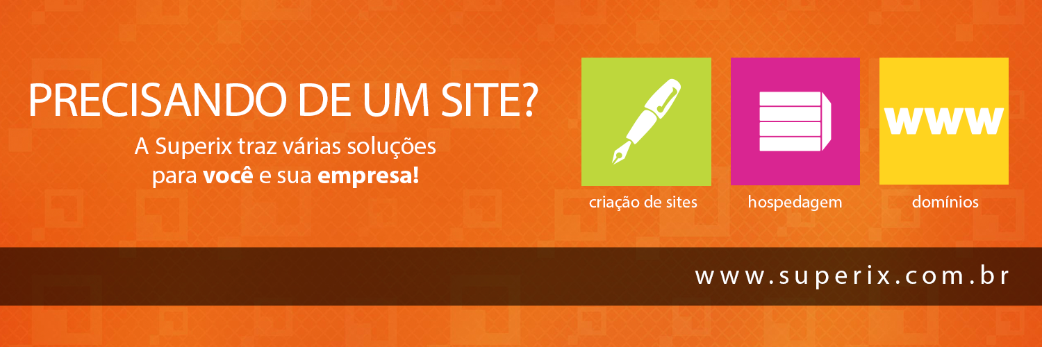 Superix Soluções WEB banner