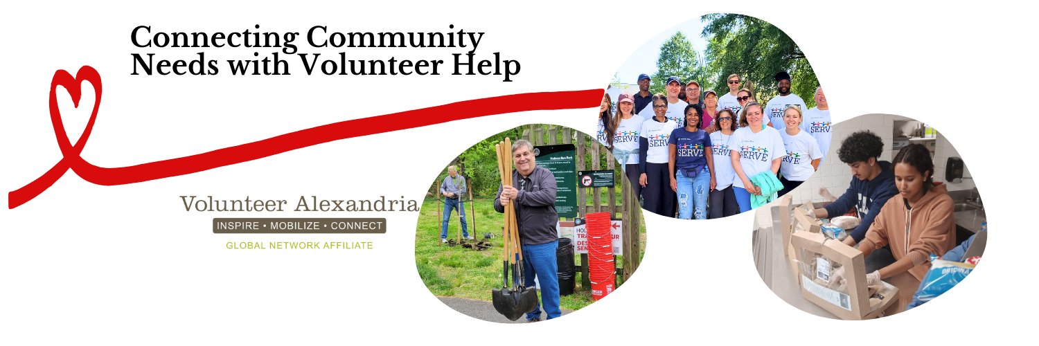 Volunteer Alexandria banner