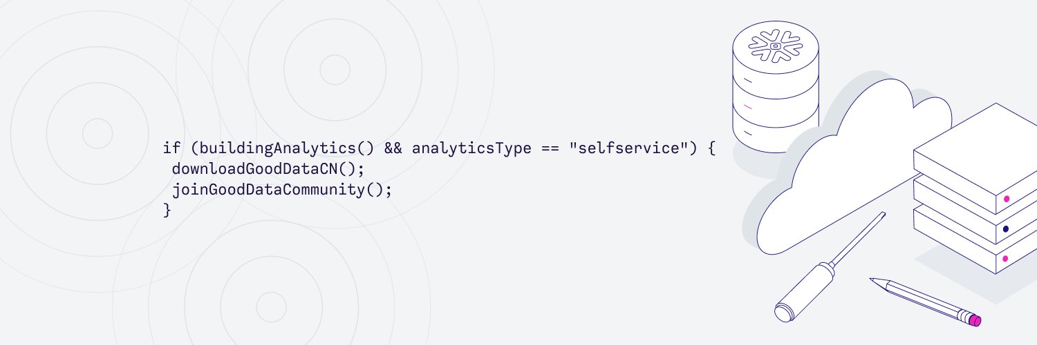 GoodData Developers banner