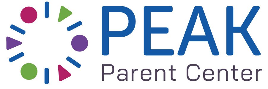 PEAK Parent Center banner