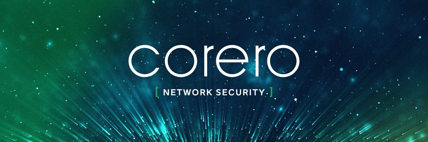 Corero Network Security banner