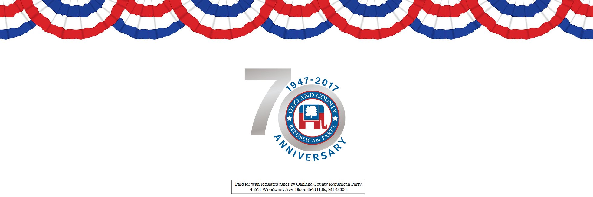 Oakland County GOP banner